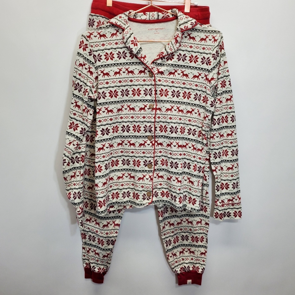 Burts bees baby Adult Medium Christmas pajama set